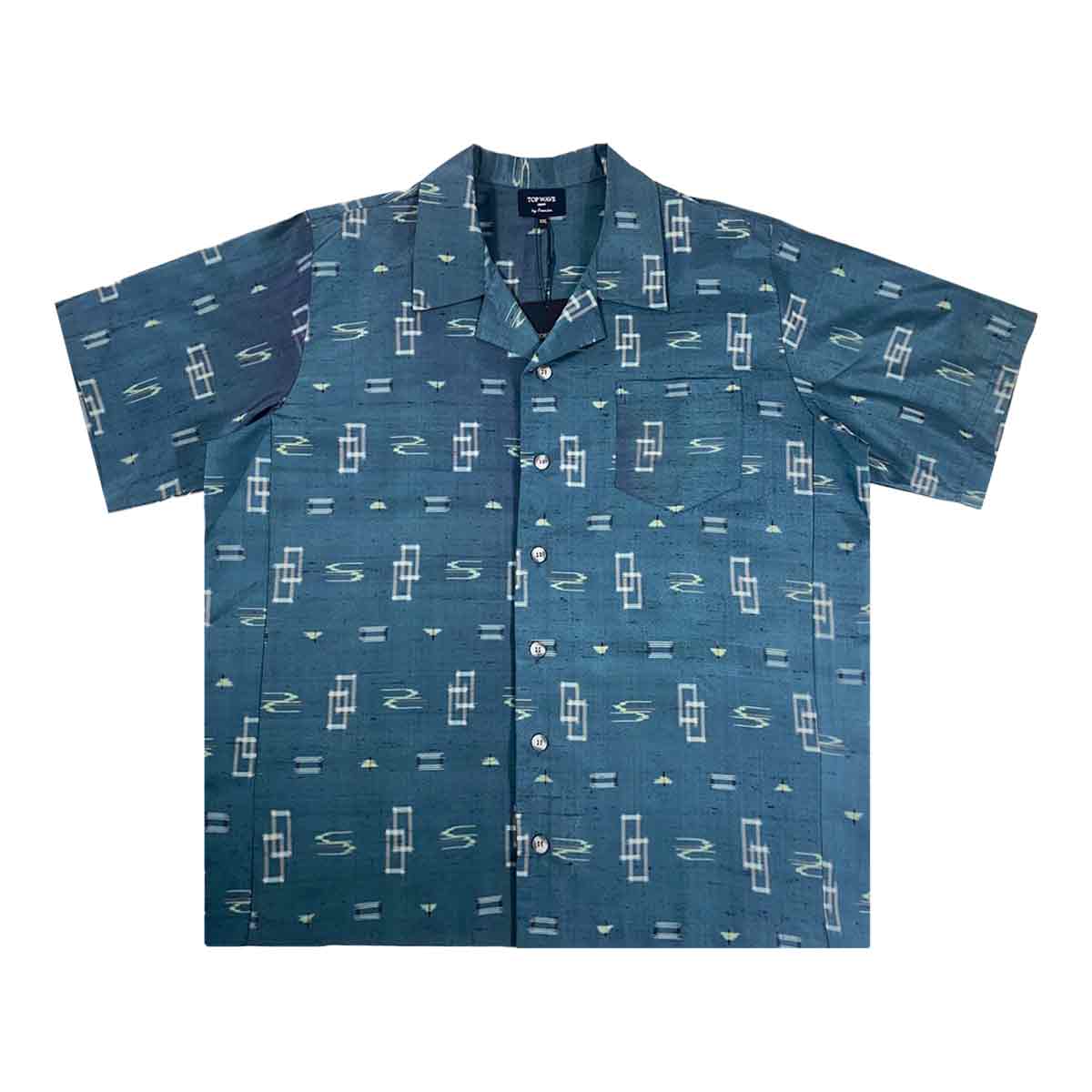 着物アロハシャツ メンズ 2XL AHKH-2XL01-1