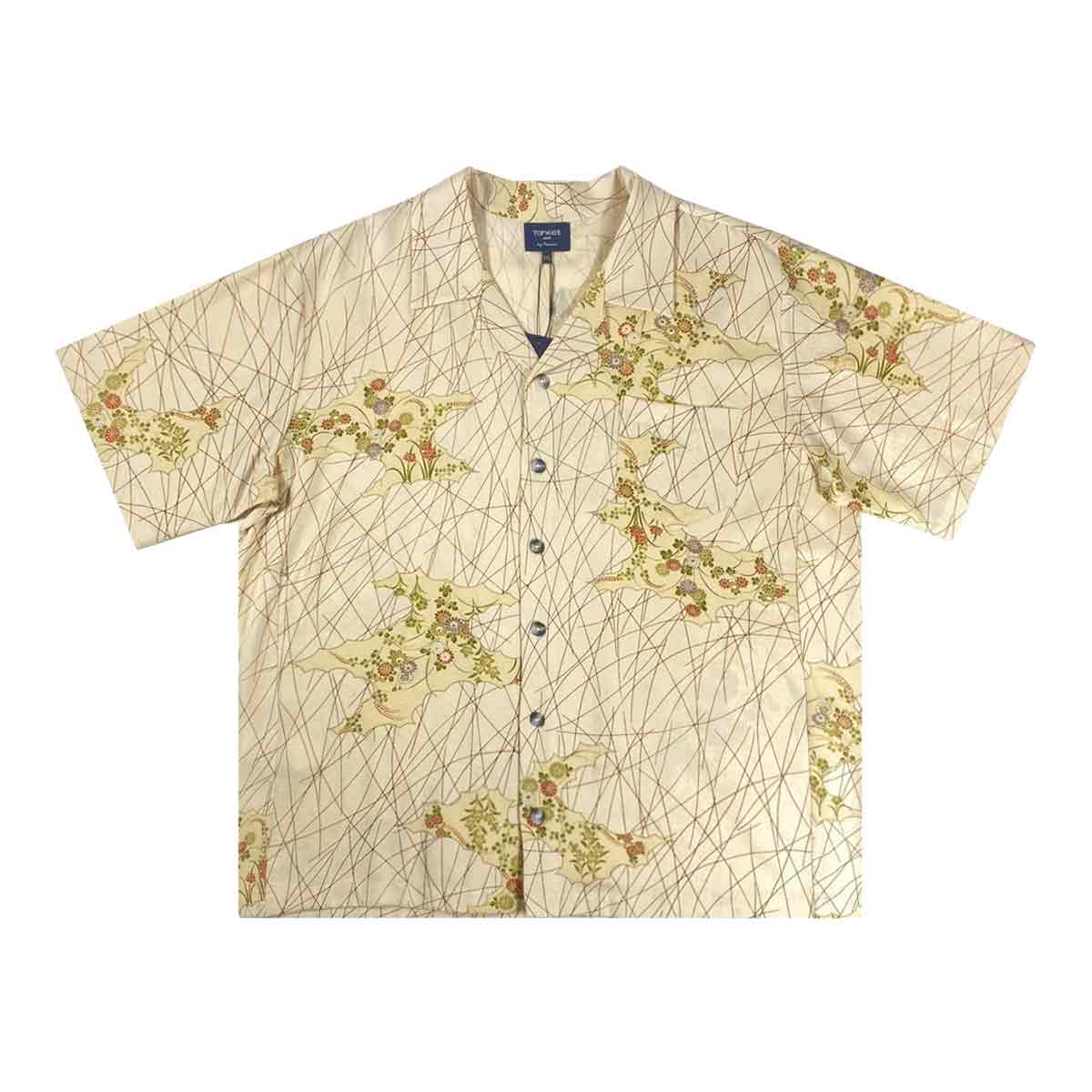 着物アロハシャツ メンズ 2XL AHKH-2XL11-1