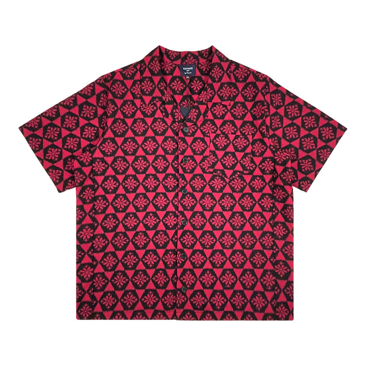 着物アロハシャツ メンズ 2XL AHKH-2XL13