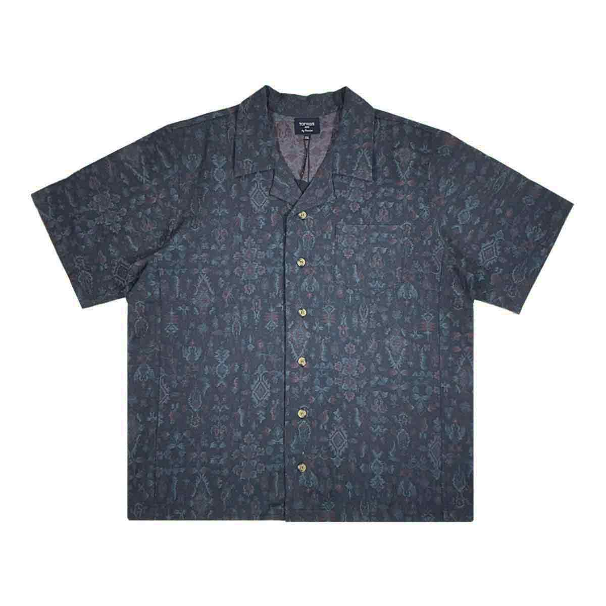 着物アロハシャツ メンズ 2XL AHKH-2XL28-1