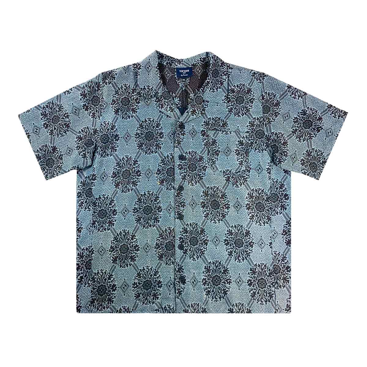 着物アロハシャツ メンズ 2XL AHKH-2XL40