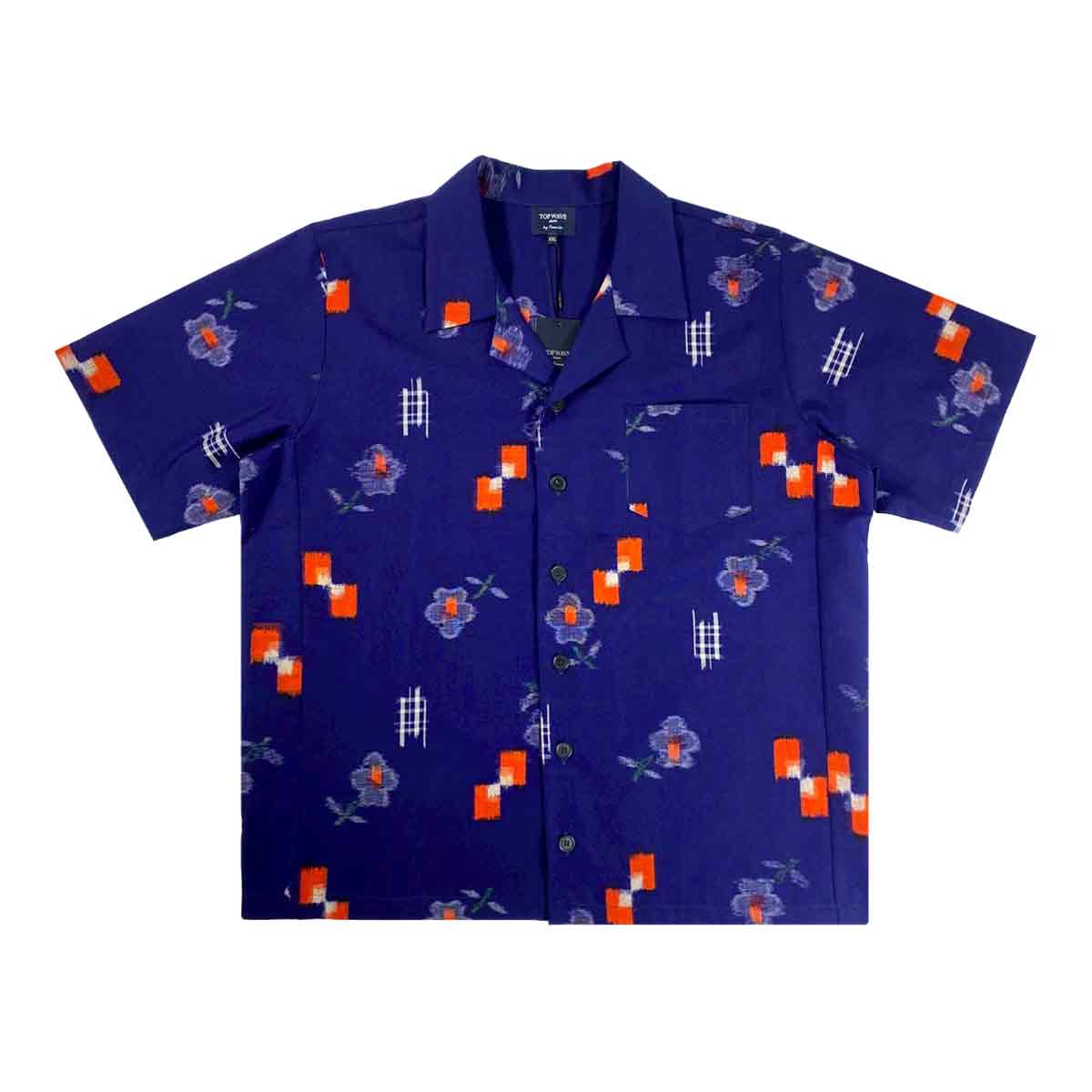 着物アロハシャツ メンズ 2XL AHKH-2XL48-1