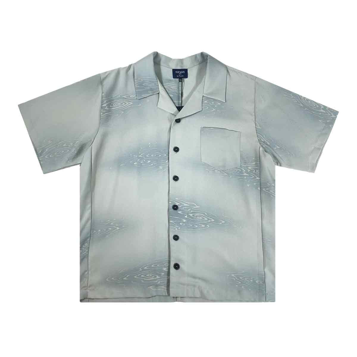 着物アロハシャツ メンズ 2XL AHKH-2XL55