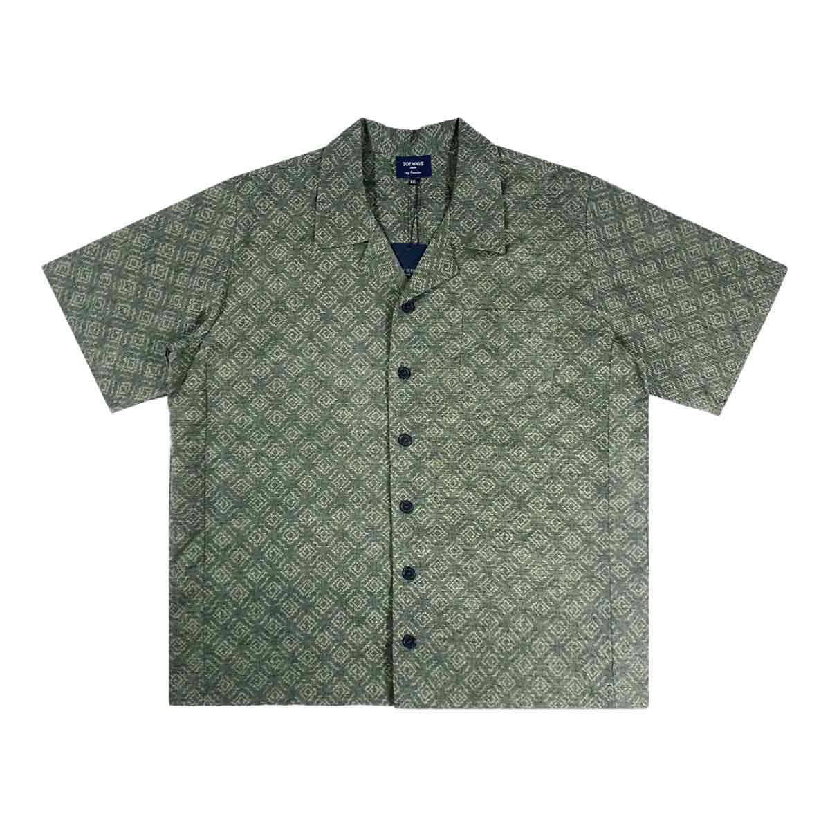 着物アロハシャツ メンズ 2XL AHKH-2XL56