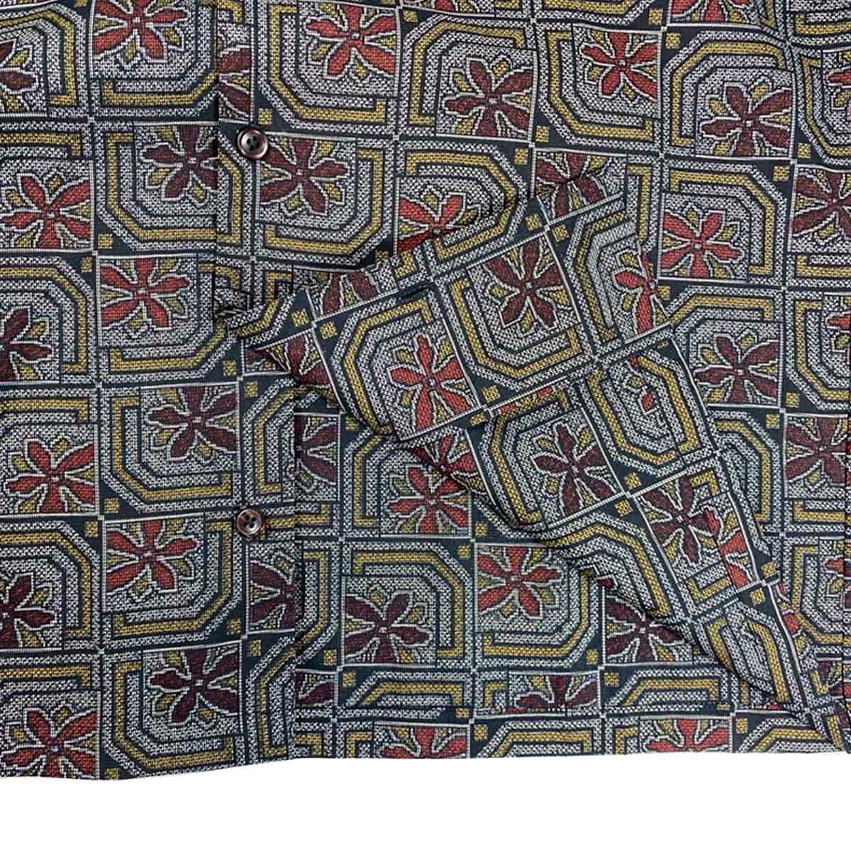 着物アロハシャツ メンズ 3XL AHKH-3XL19-3