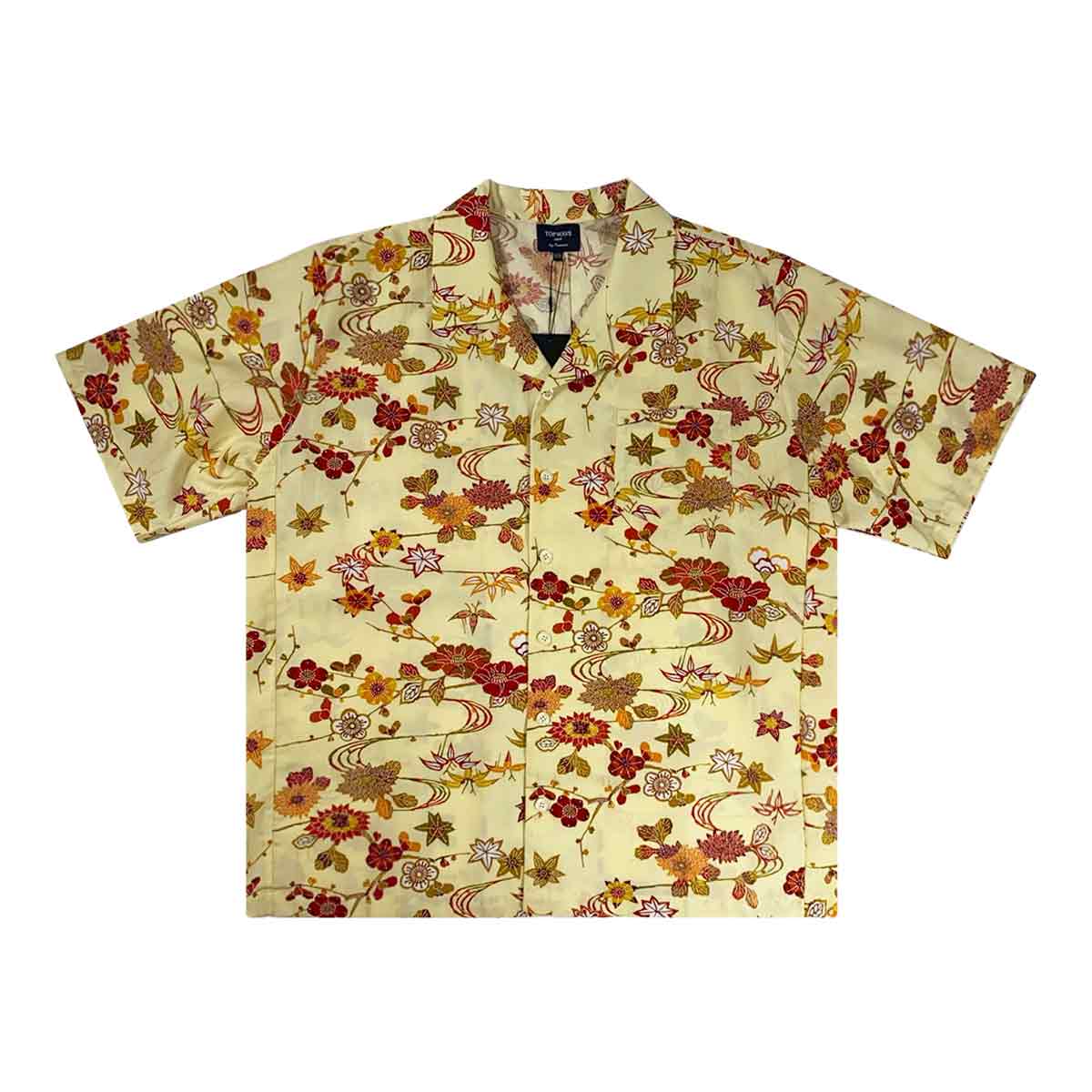 着物アロハシャツ メンズ 2XL AHKH-2XL23