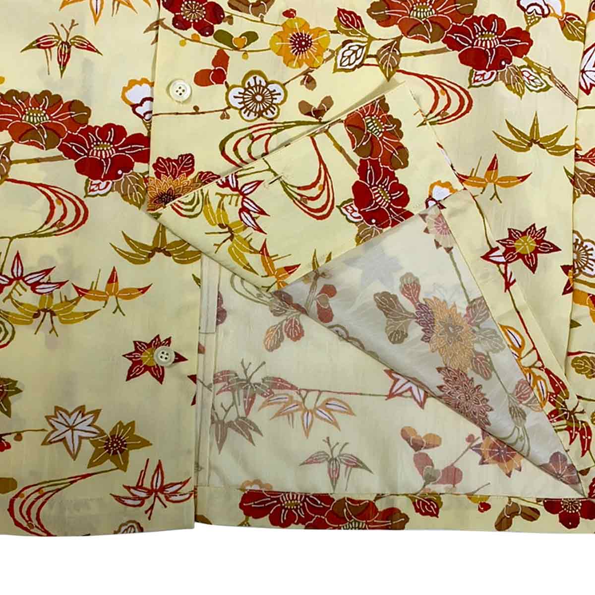 着物アロハシャツ メンズ 2XL AHKH-2XL23-3