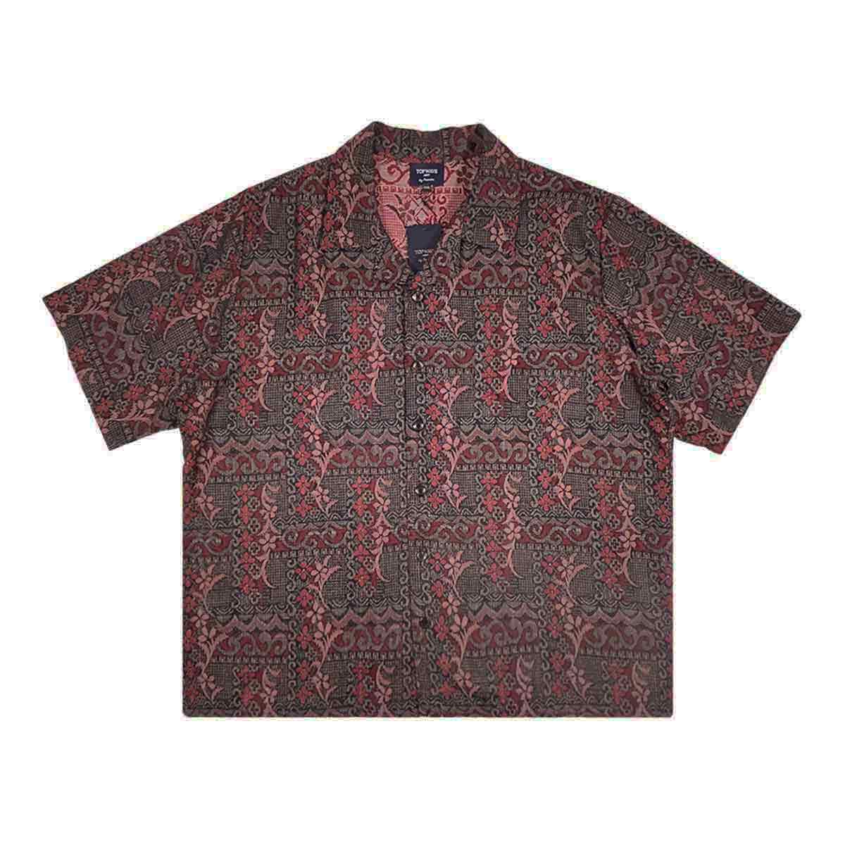 着物アロハシャツ メンズ 3XL AHKH-3XL29