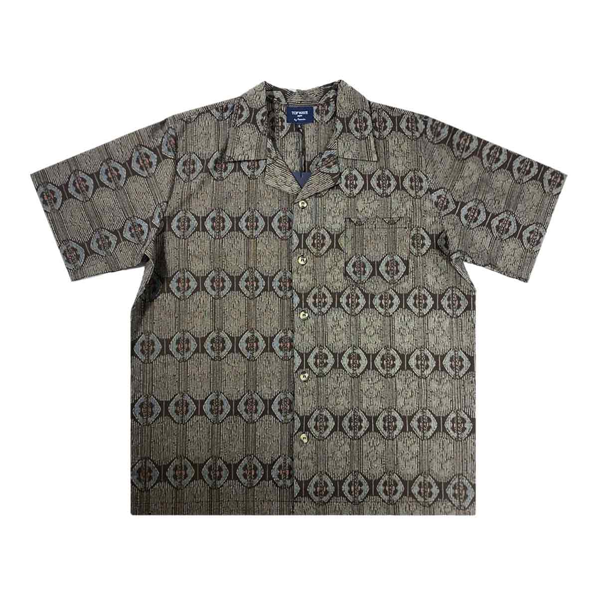 着物アロハシャツ メンズ L AHKH-L102-1