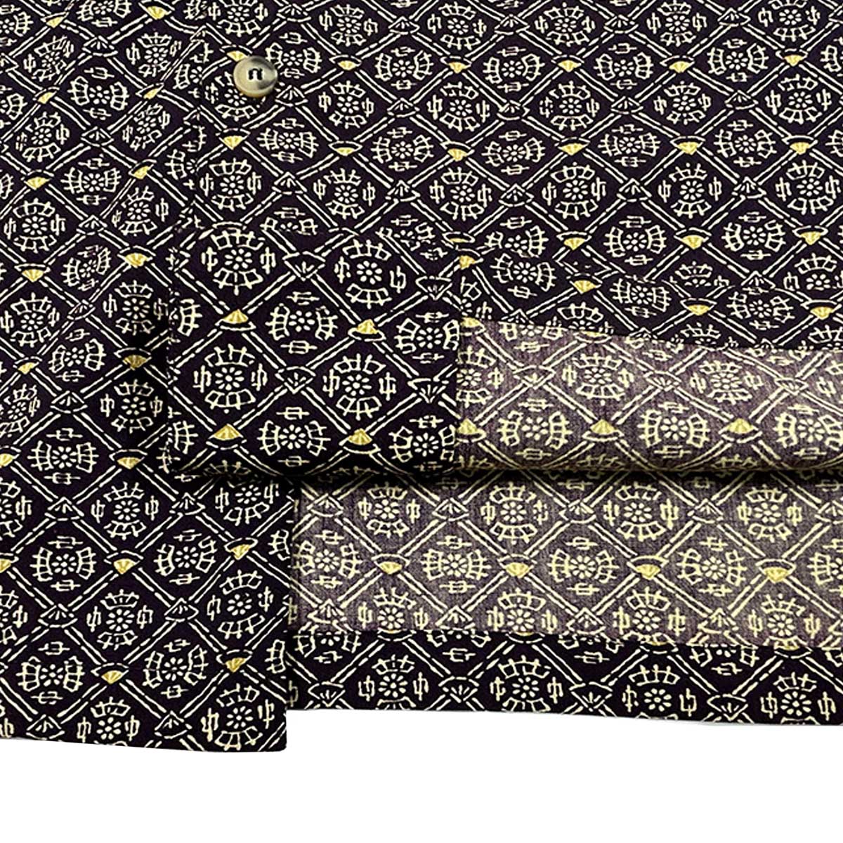 着物アロハシャツ メンズ L AHKH-L11-3