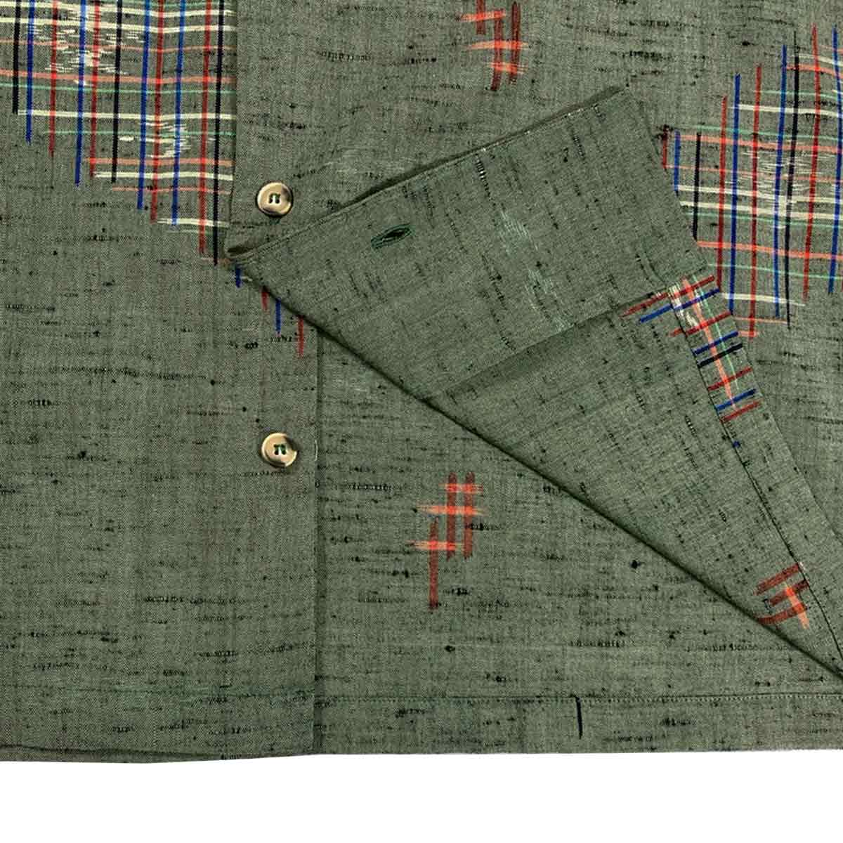 着物アロハシャツ メンズ L AHKH-L119-3