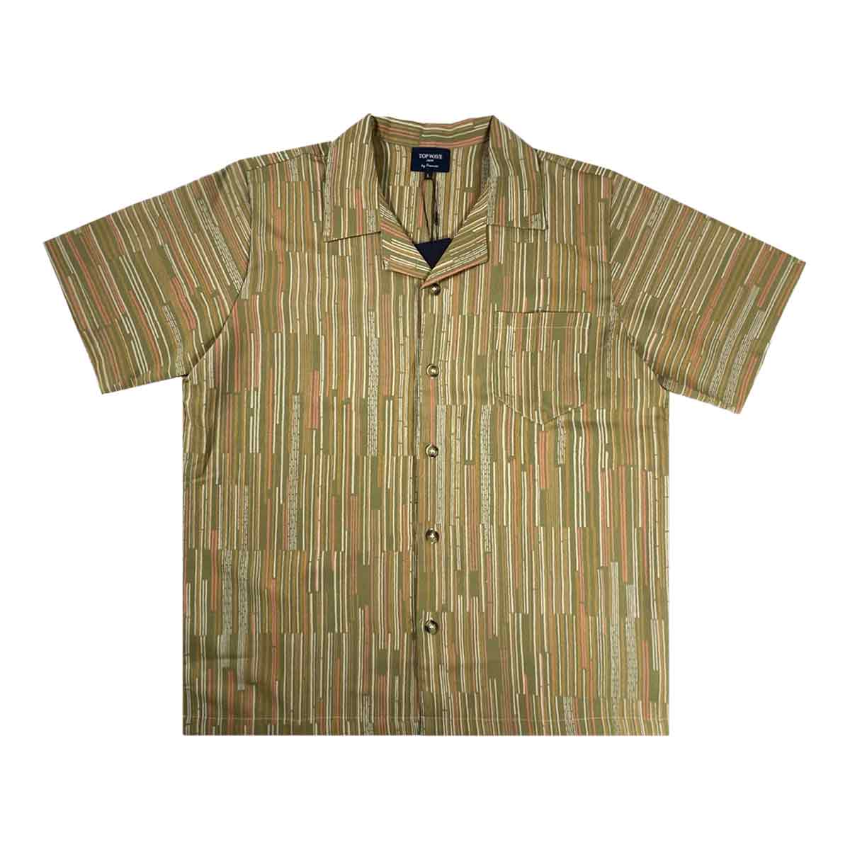 着物アロハシャツ メンズ L AHKH-L128-1