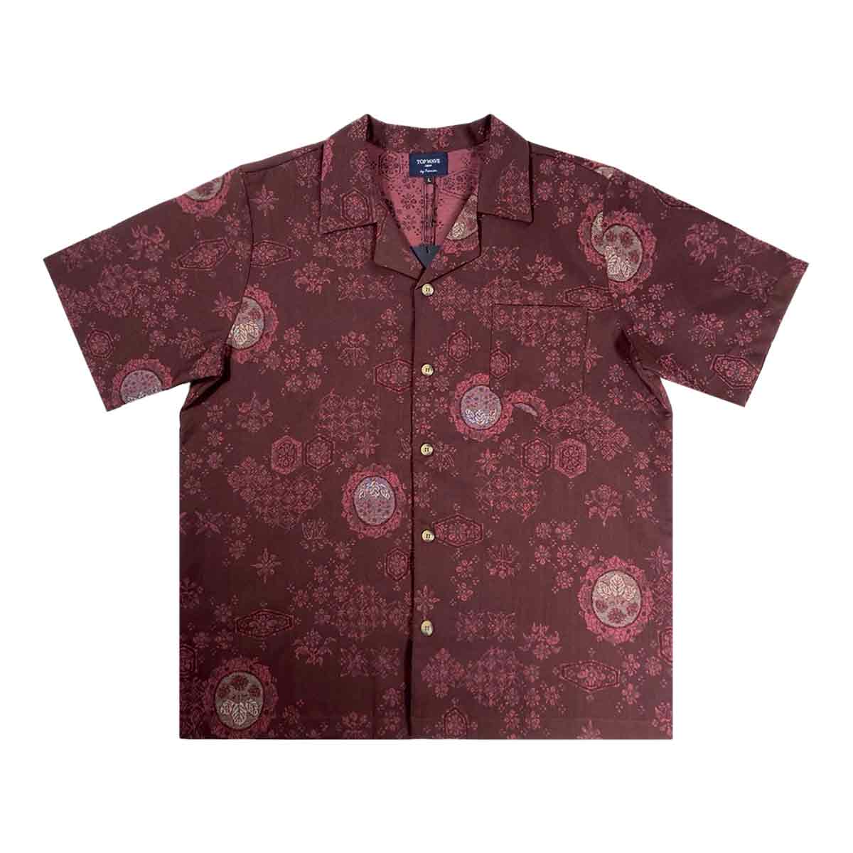 着物アロハシャツ メンズ L AHKH-L132