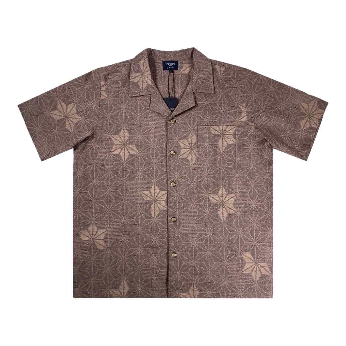 着物アロハシャツ メンズ L AHKH-L138-1