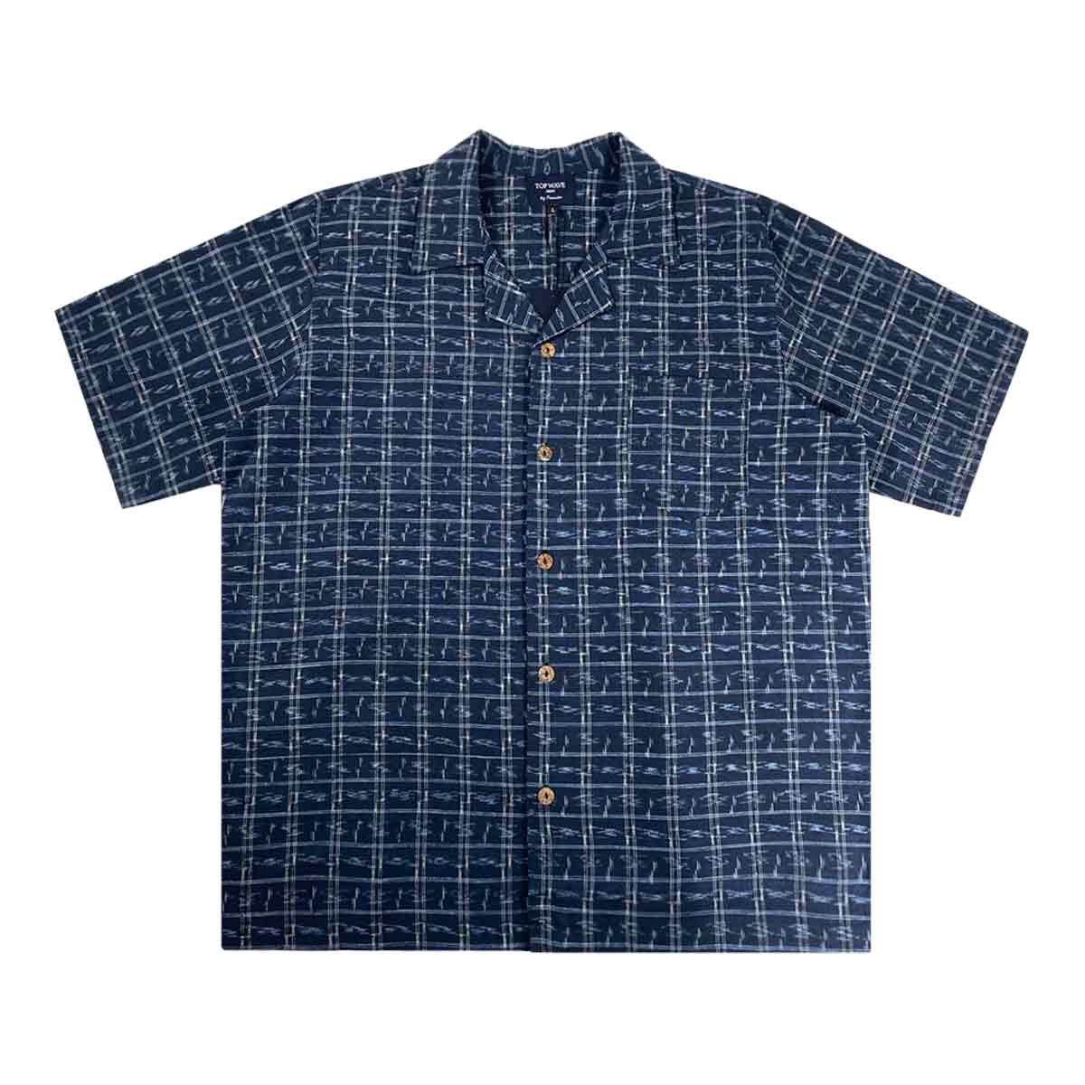 着物アロハシャツ メンズ L AHKH-L14