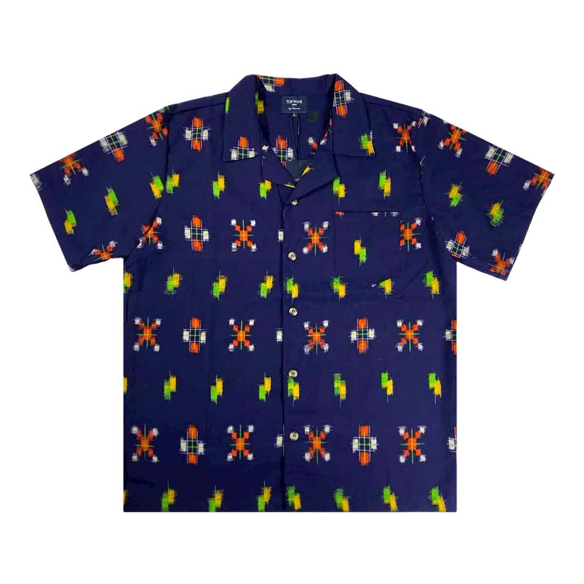 着物アロハシャツ メンズ L AHKH-L159-1