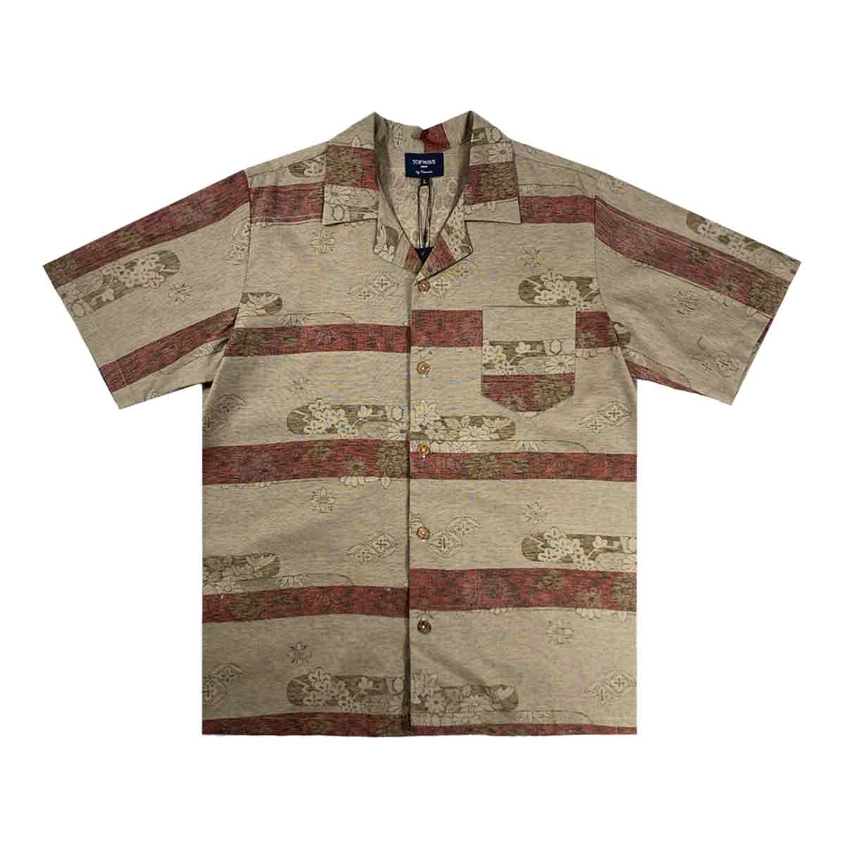 着物アロハシャツ メンズ L AHKH-L161-zoom-1