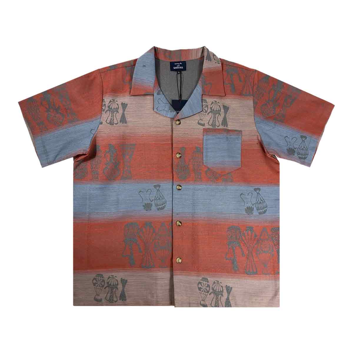 着物アロハシャツ メンズ L AHKH-L163