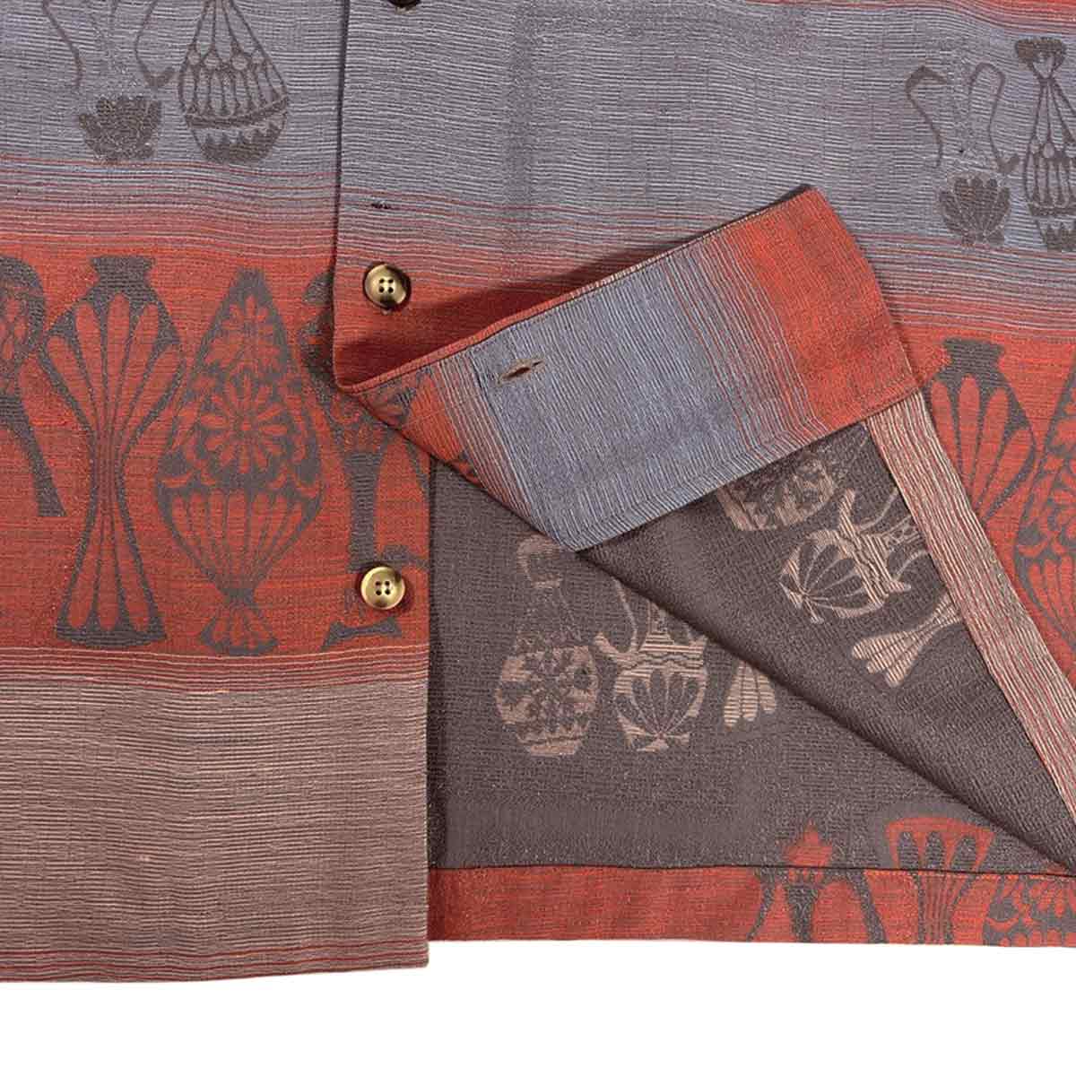 着物アロハシャツ メンズ L AHKH-L163-3