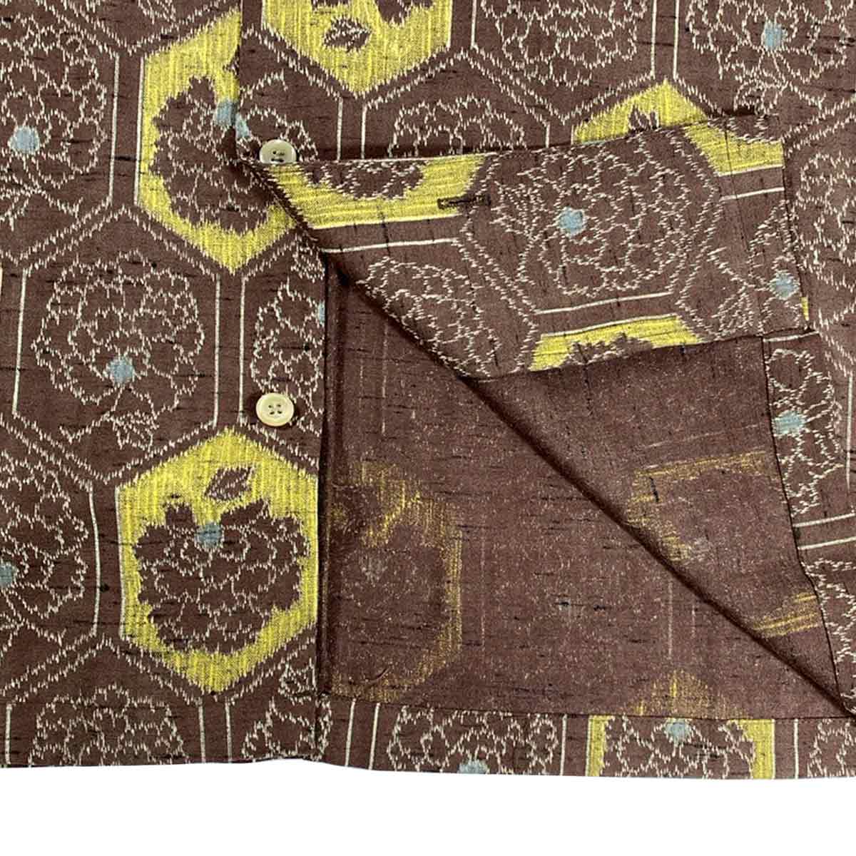 着物アロハシャツ メンズ L AHKH-L195-3