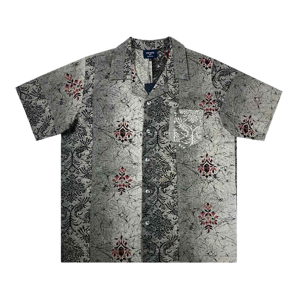 着物アロハシャツ メンズ L AHKH-L38-zoom-1