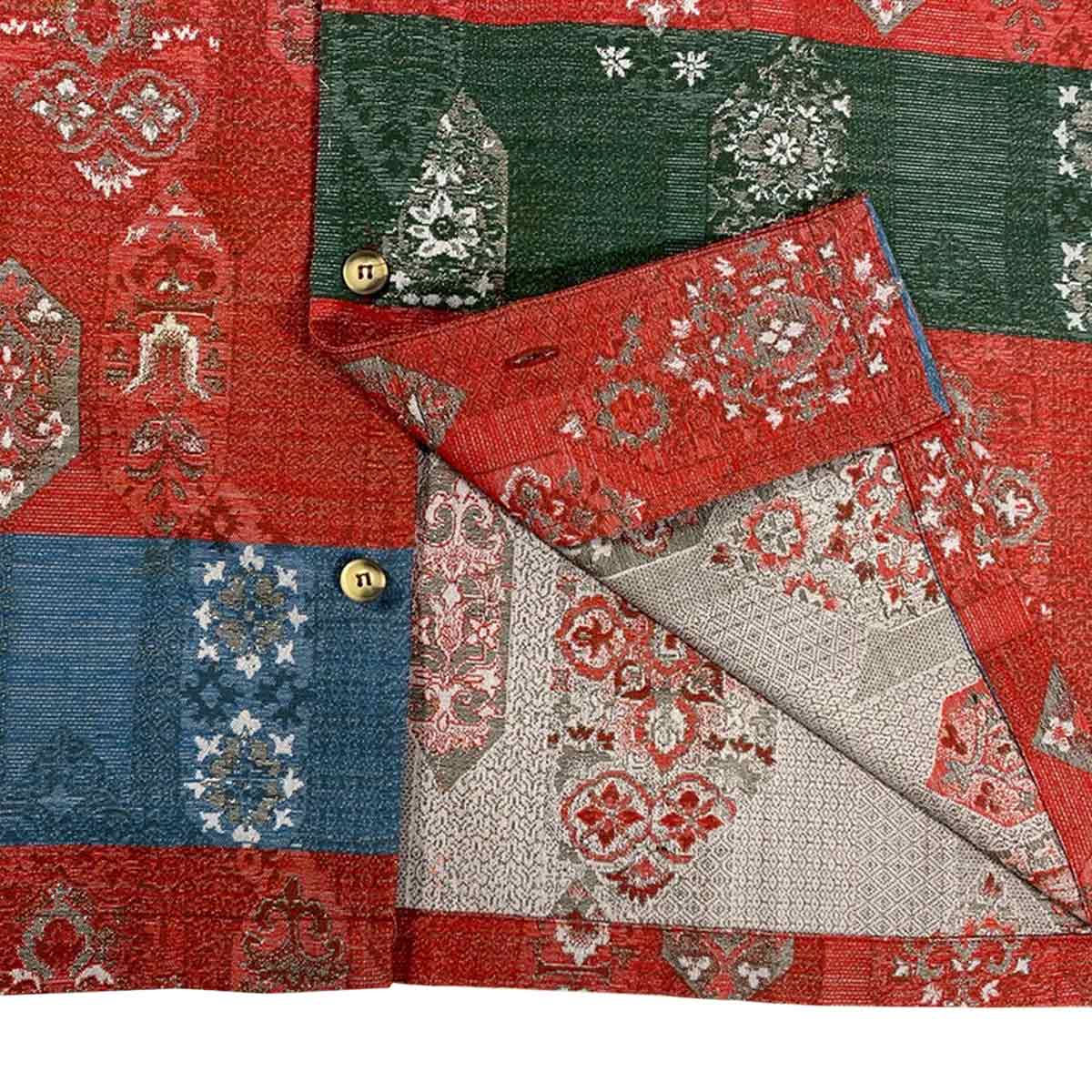 着物アロハシャツ メンズ L AHKH-L48-3