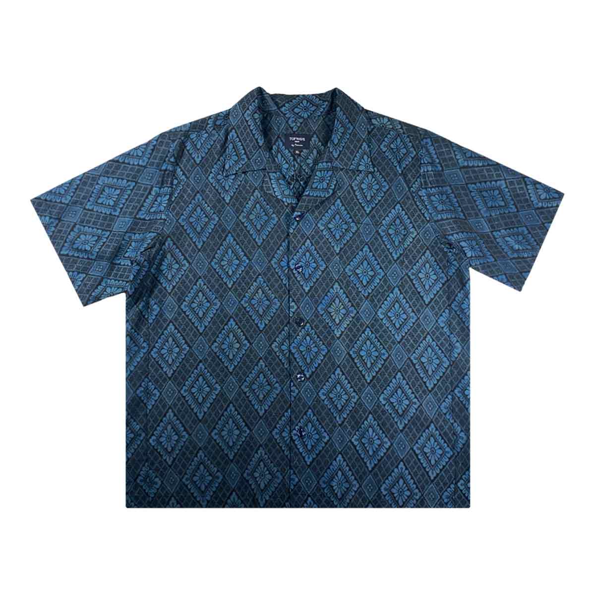 着物アロハシャツ メンズ XL AHKH-XL101-1