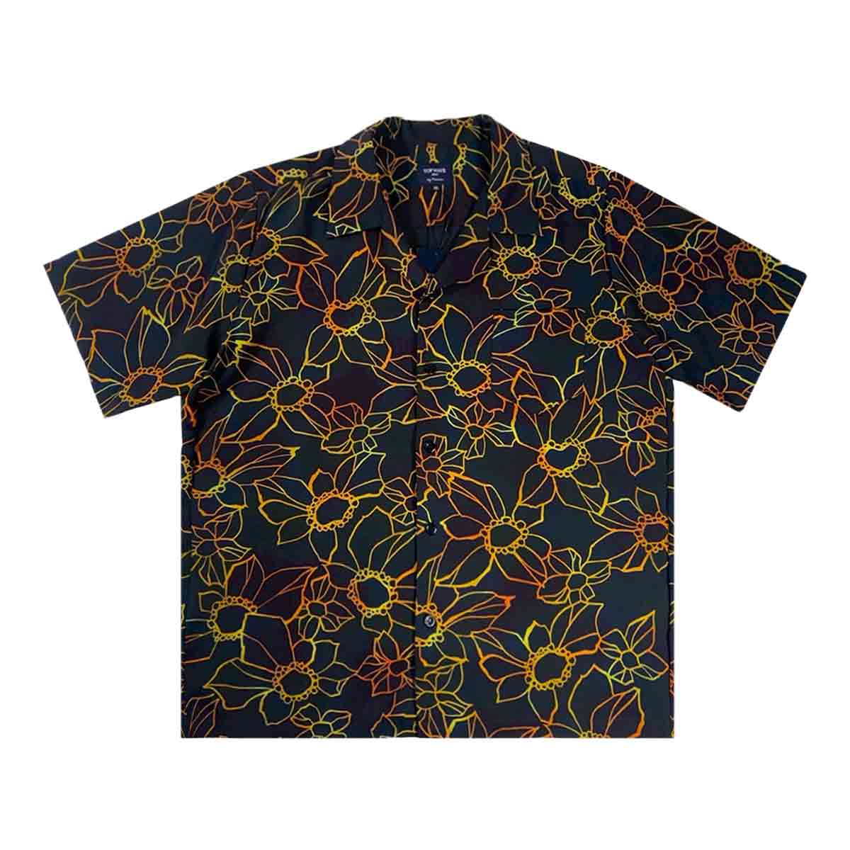 着物アロハシャツ メンズ XL AHKH-XL114-1