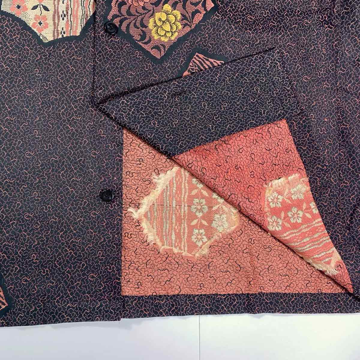 着物アロハシャツ メンズ XL AHKH-XL153-3