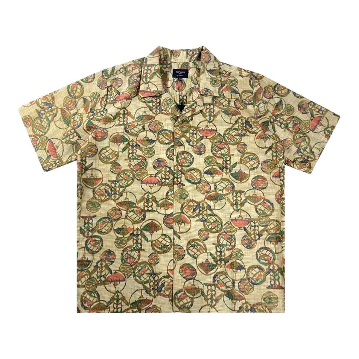 着物アロハシャツ メンズ XL AHKH-XL156-1