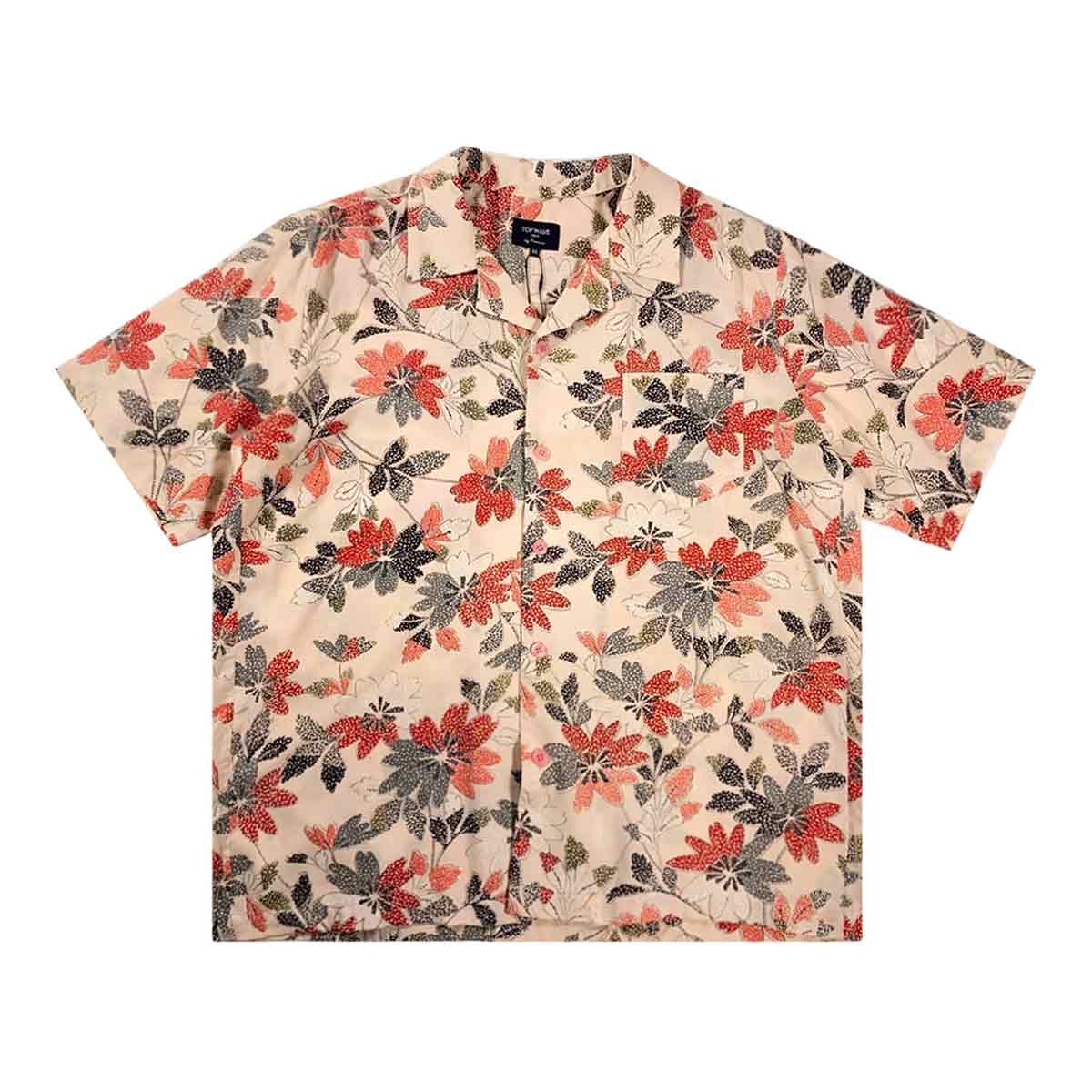 着物アロハシャツ メンズ XL AHKH-XL194