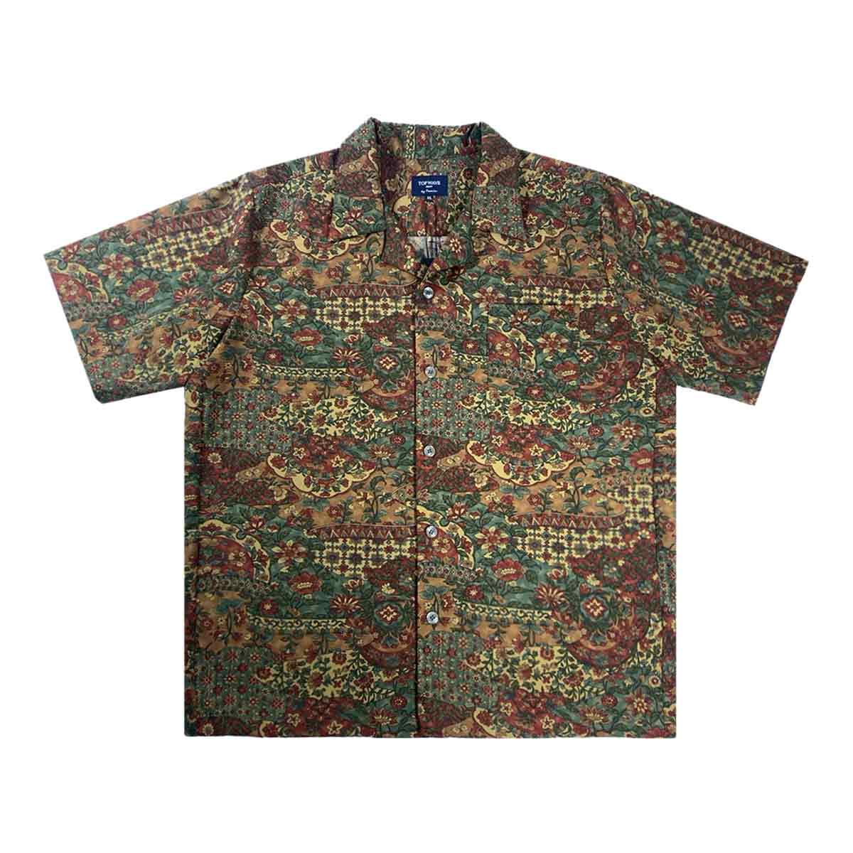 着物アロハシャツ メンズ XL AHKH-XL199-1