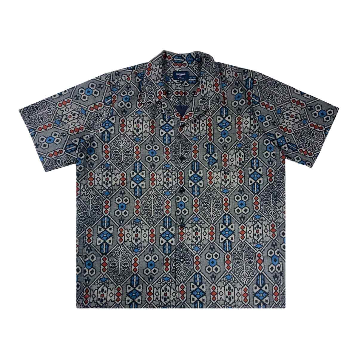 着物アロハシャツ メンズ XL AHKH-XL44