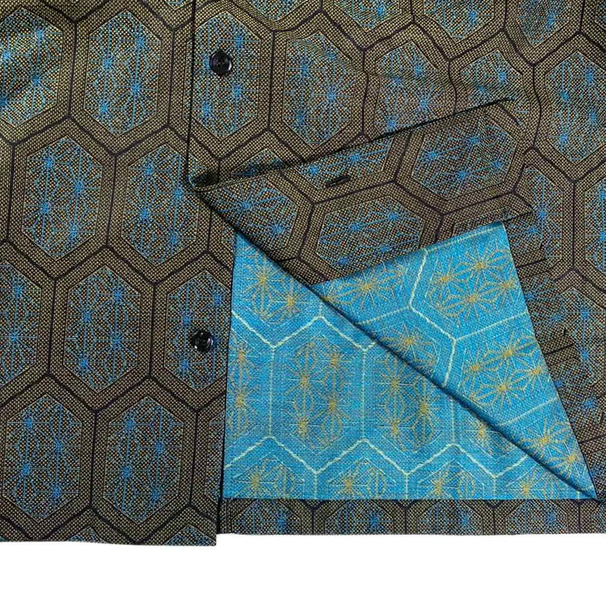 着物アロハシャツ メンズ XL AHKH-XL65-3