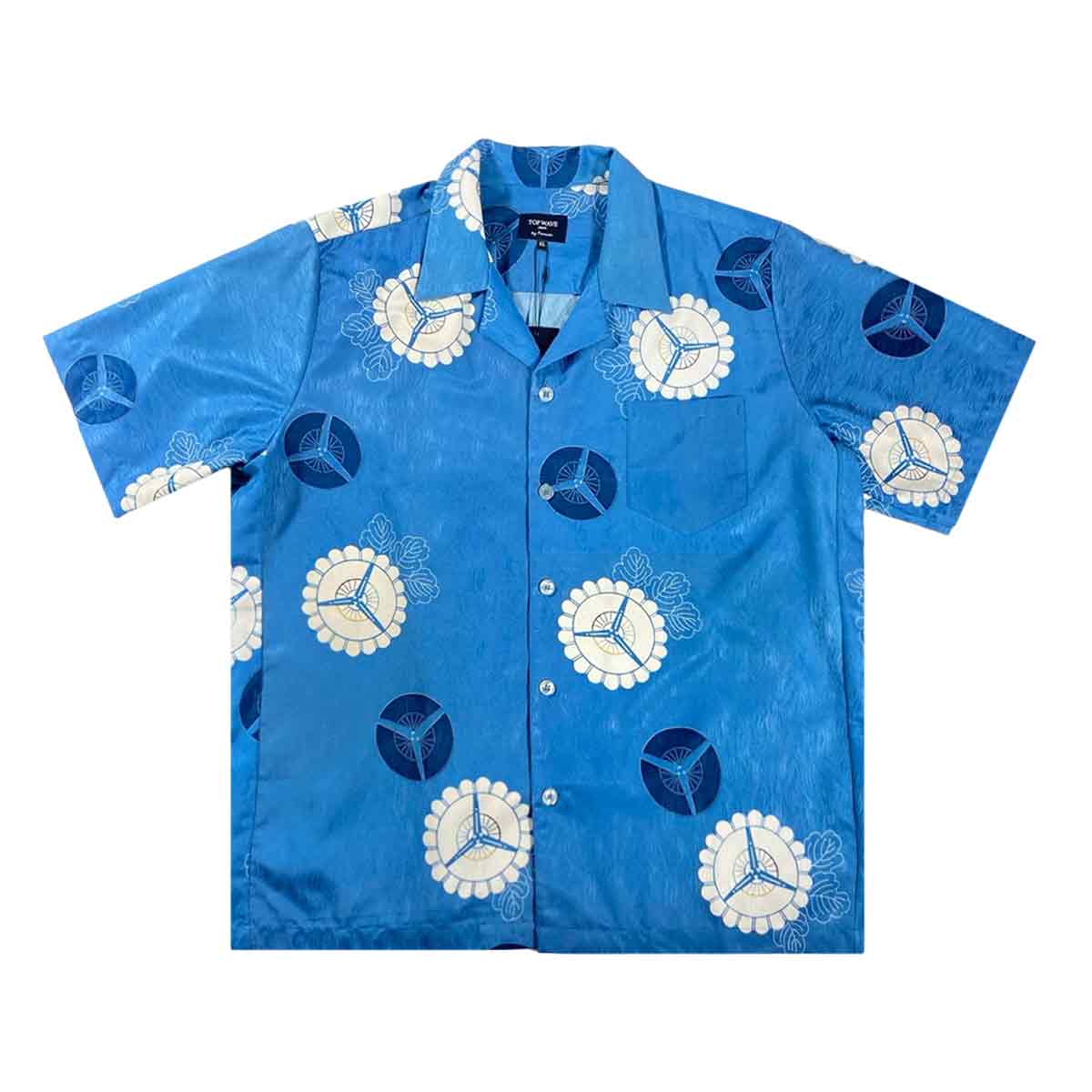 着物アロハシャツ メンズ XL AHKH-XL83-1