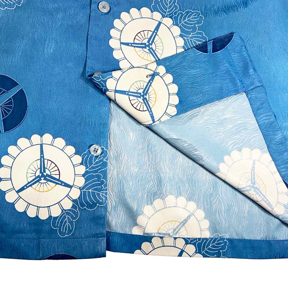 着物アロハシャツ メンズ XL AHKH-XL83-3