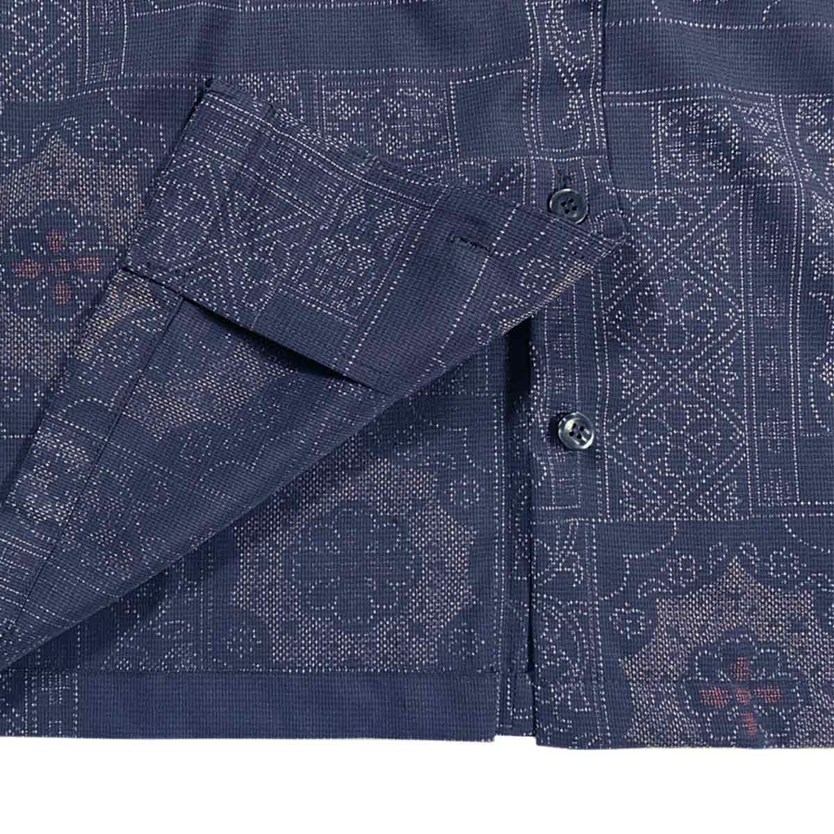 着物アロハシャツ レディース L AHKHF-L100-zoom-3