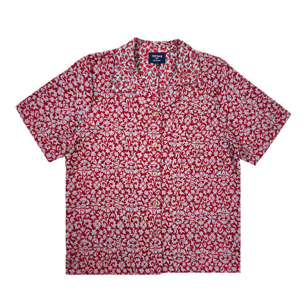 着物アロハシャツ レディース L AHKHF-L15-1