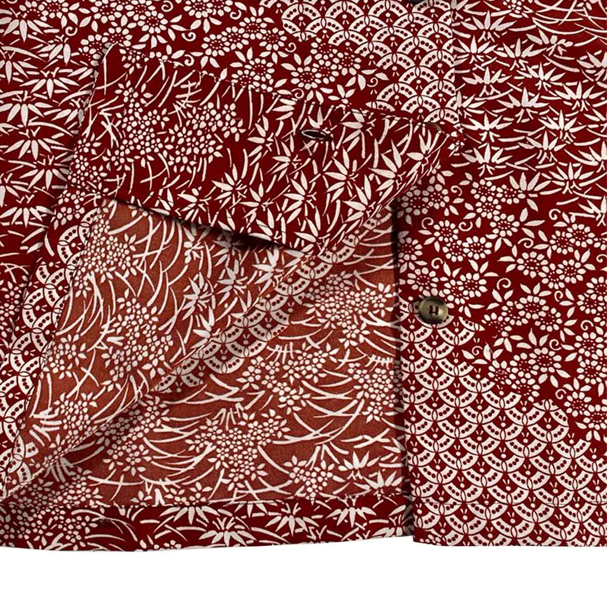 着物アロハシャツ レディース L AHKHF-L25-zoom-3