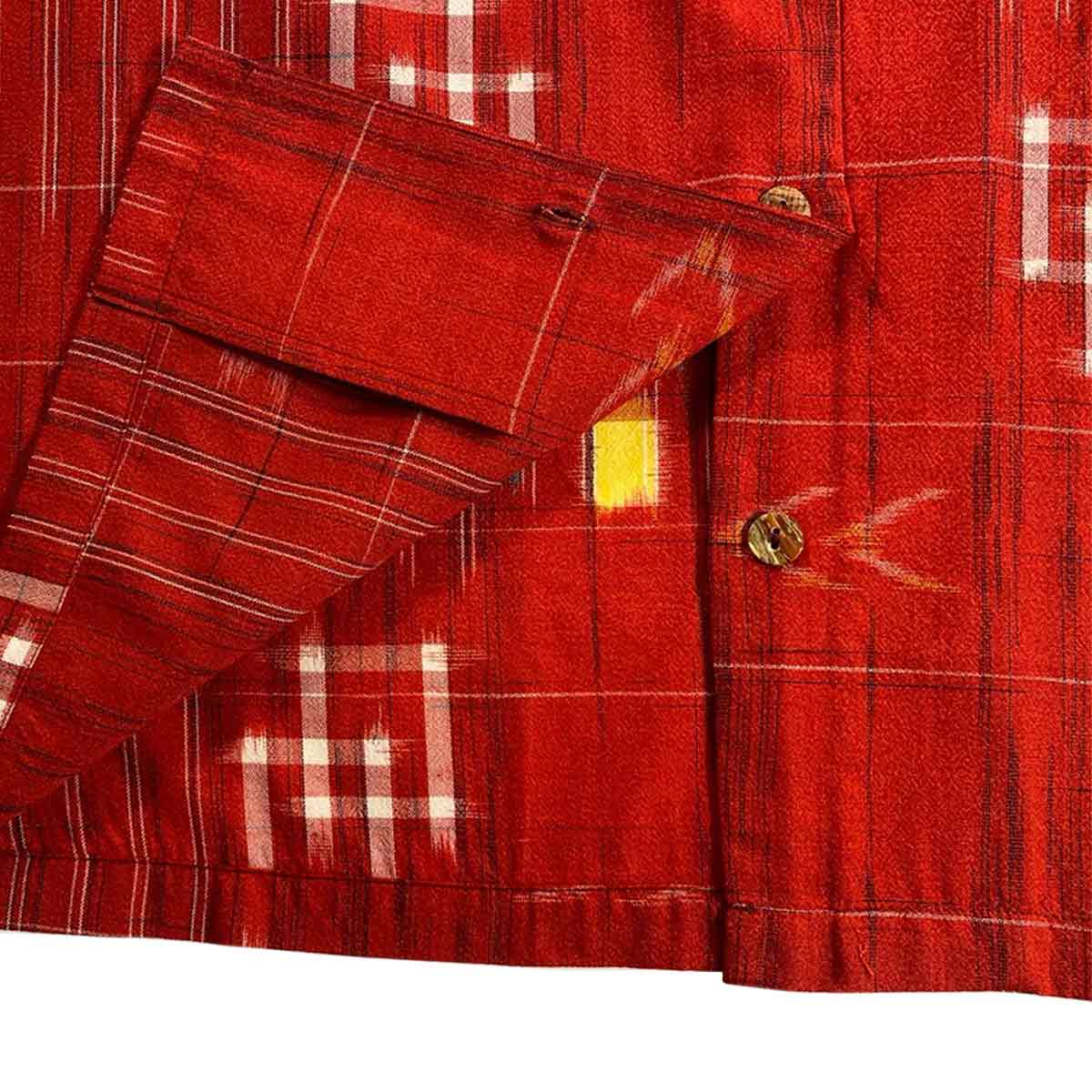 着物アロハシャツ レディース L AHKHF-L26-3