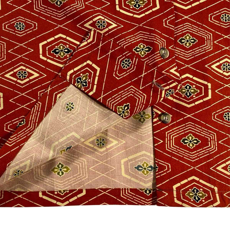 着物アロハシャツ レディース L AHKHF-L27-zoom-