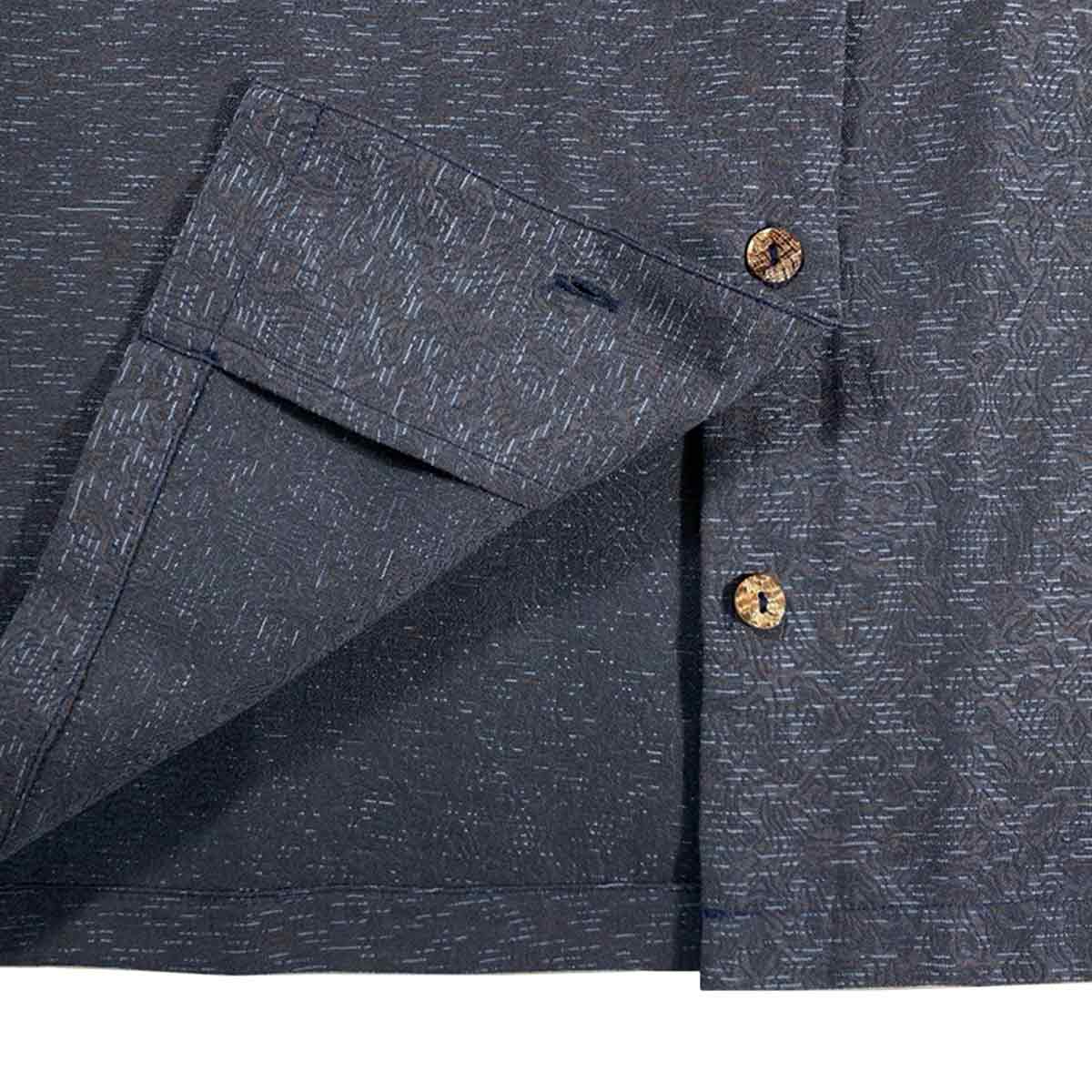 着物アロハシャツ レディース L AHKHF-L28-3