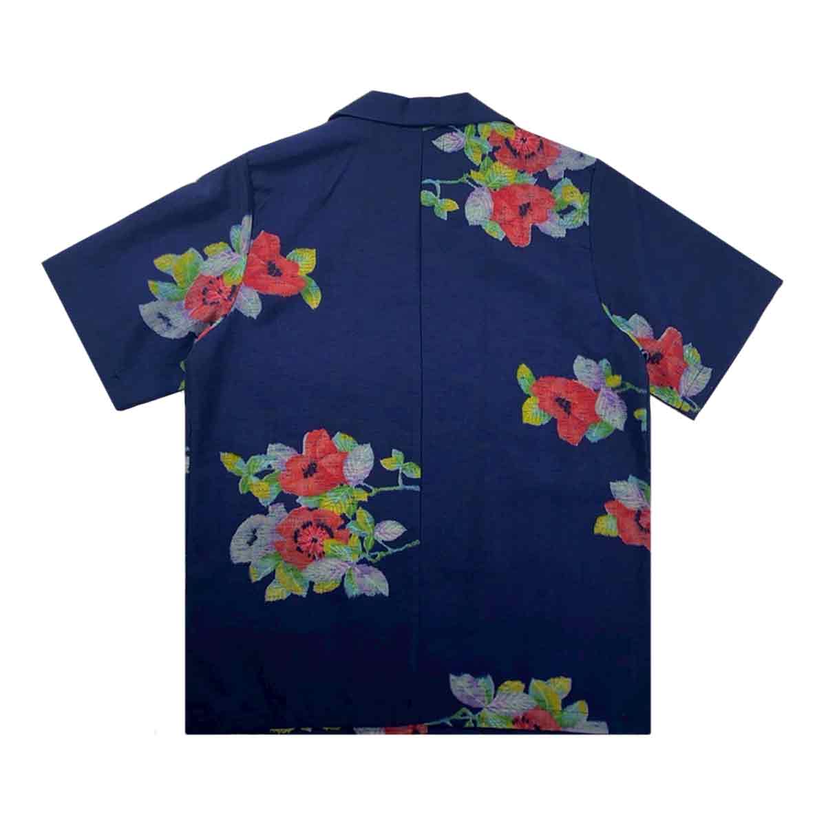 着物アロハシャツ レディース L AHKHF-L32-2