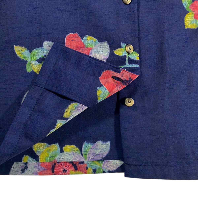 着物アロハシャツ レディース L AHKHF-L32-zoom-