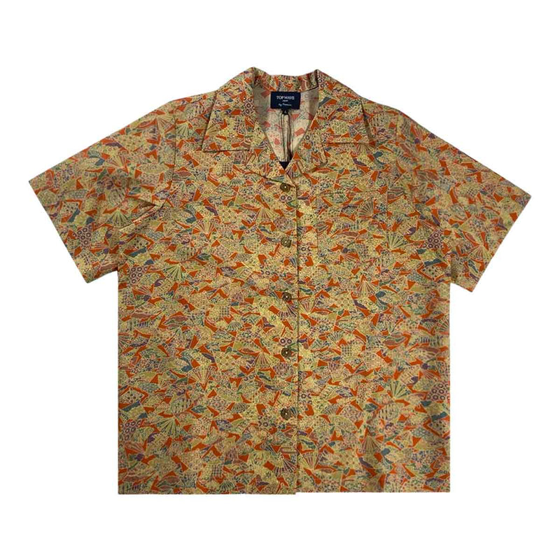 着物アロハシャツ レディース L AHKHF-L33-zoom-