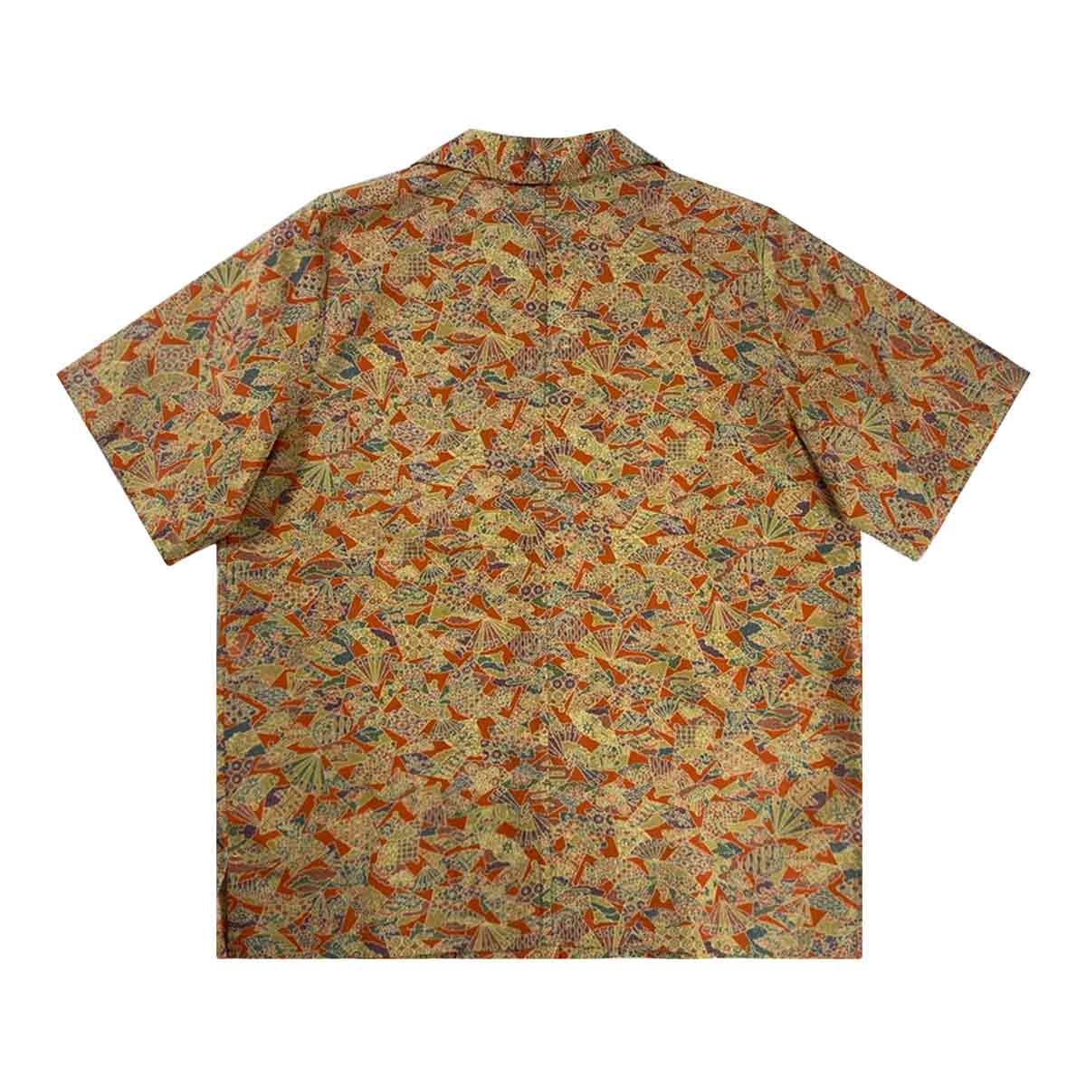 着物アロハシャツ レディース L AHKHF-L33-2