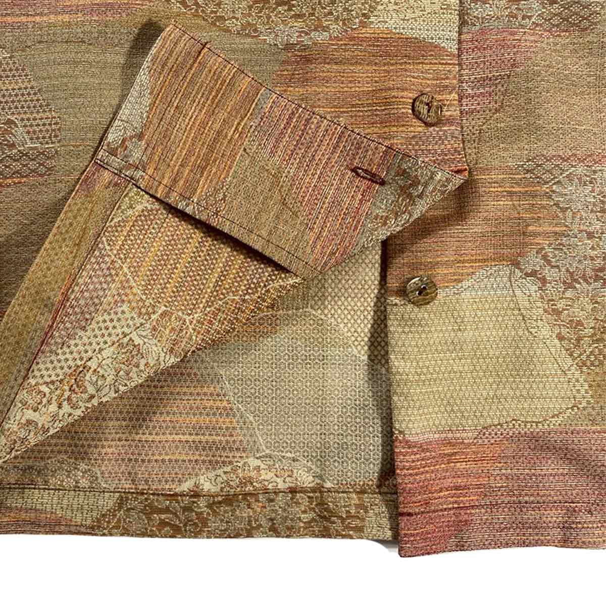 着物アロハシャツ レディース L AHKHF-L40-3