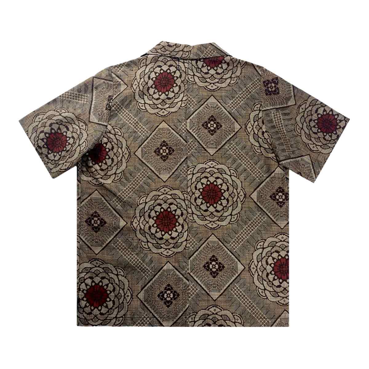 着物アロハシャツ レディース L AHKHF-L43-2