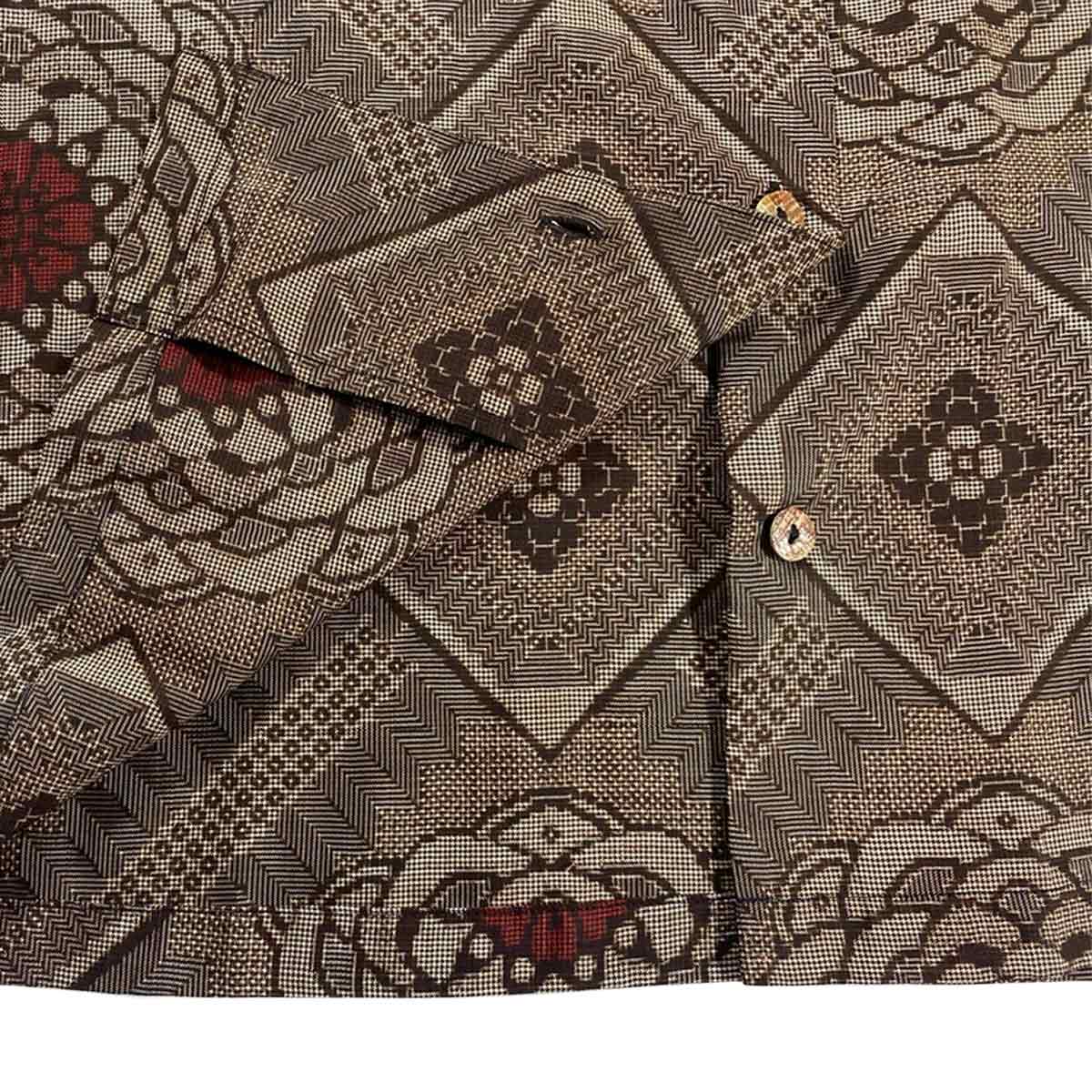 着物アロハシャツ レディース L AHKHF-L43-zoom-3