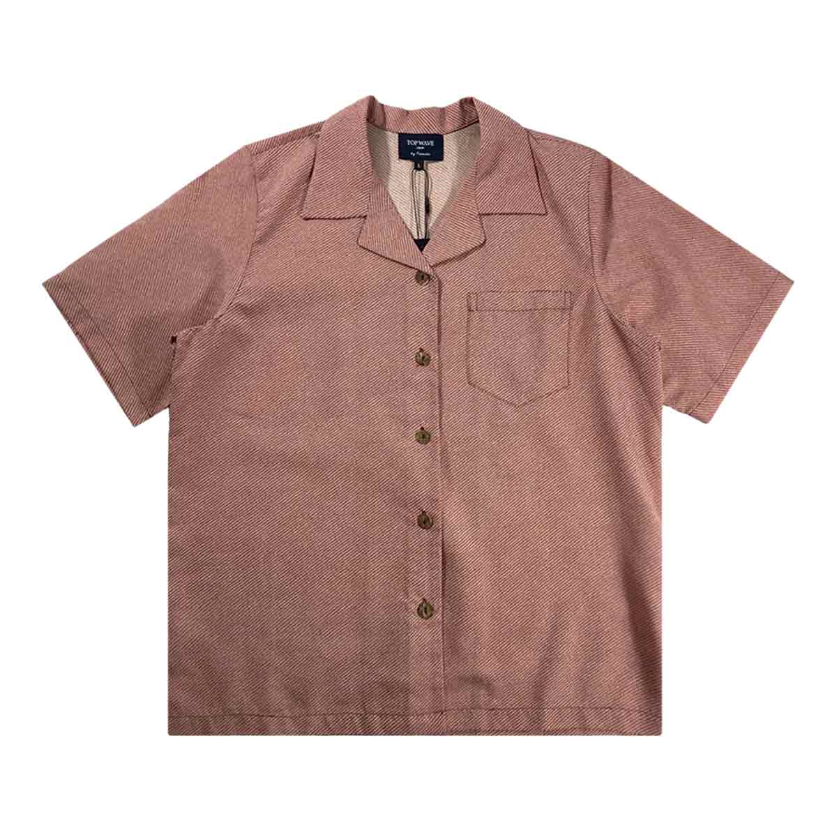 着物アロハシャツ レディース L AHKHF-L57